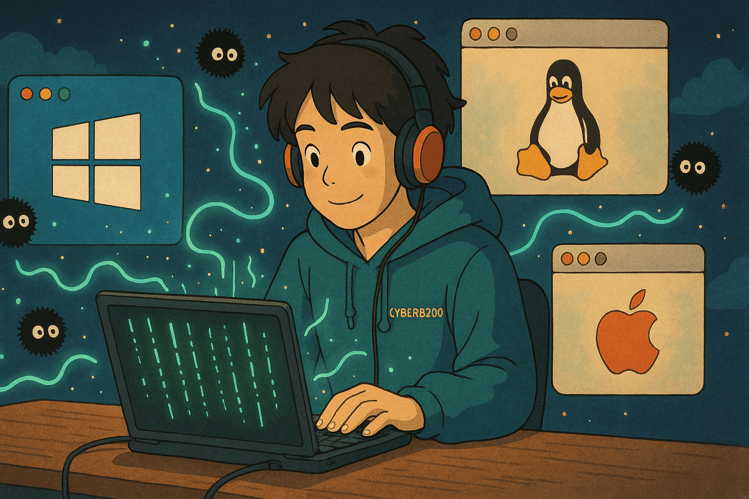 🛡️ Fundamentos de Sistemas Operacionais para Estudantes de Cibersegurança — Do Zero ao Profissional